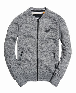 Superdry Orange Label Urban Bomber Férfi Kabát Szürke | ATWLD9543